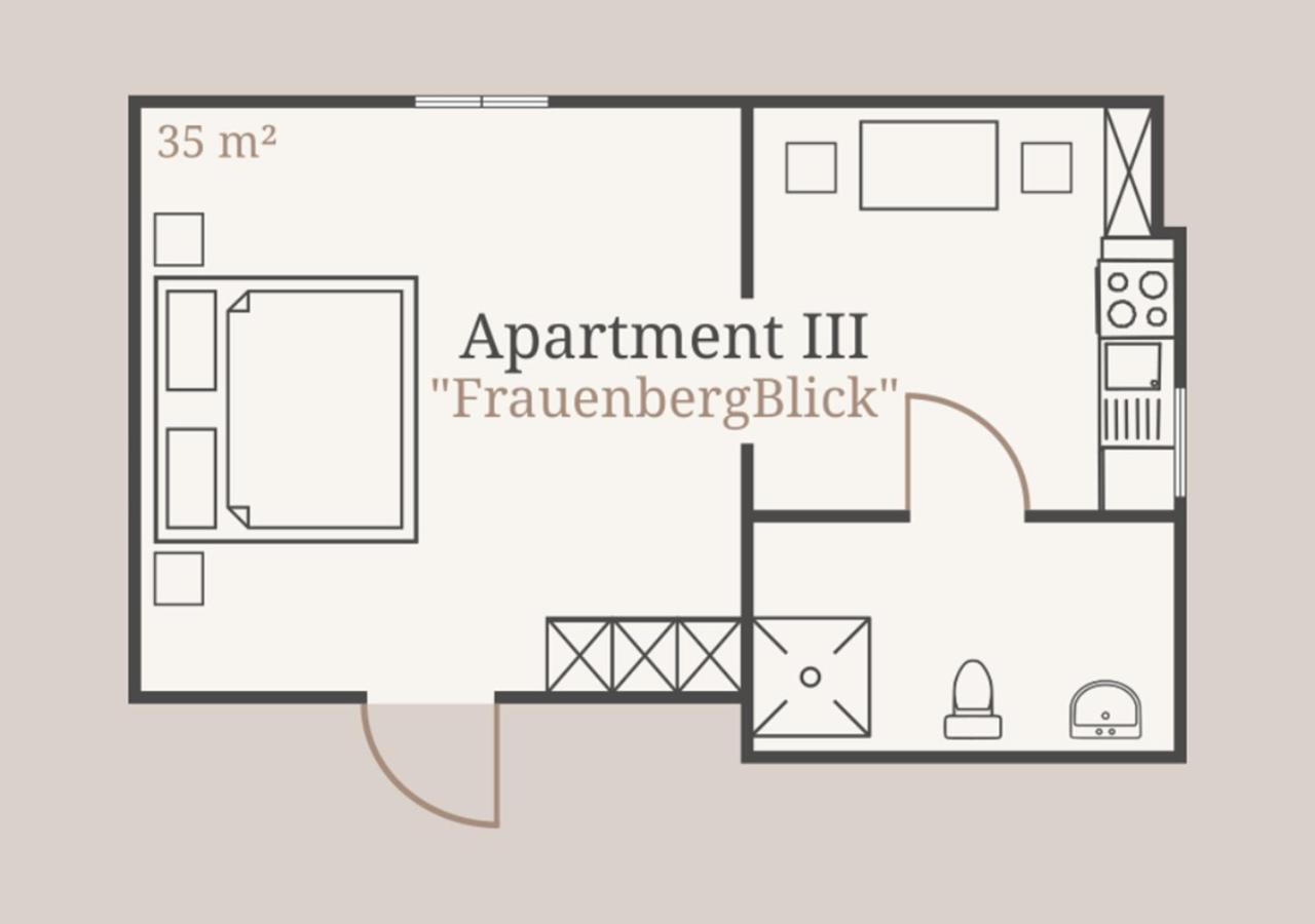 Dom Apartment III - Modern & Zentral Mit Kostenfreiem Parkplatz Fulda Bagian luar foto